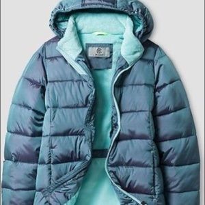 Champion Kids puffer Iridescent Colored Coat/ Jckt